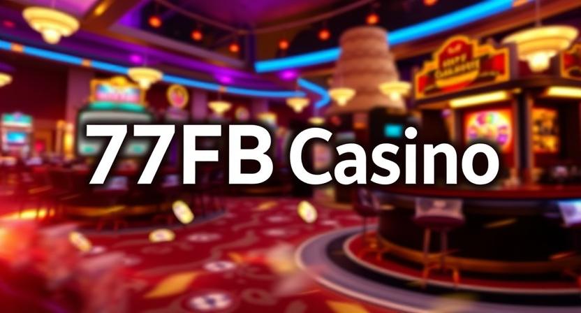 Live dealer streaming tables on 77FB casino